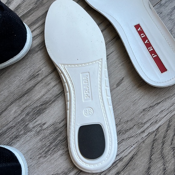 Prada low sneakers size 38.5, US7.5 - Picture 8 of 13